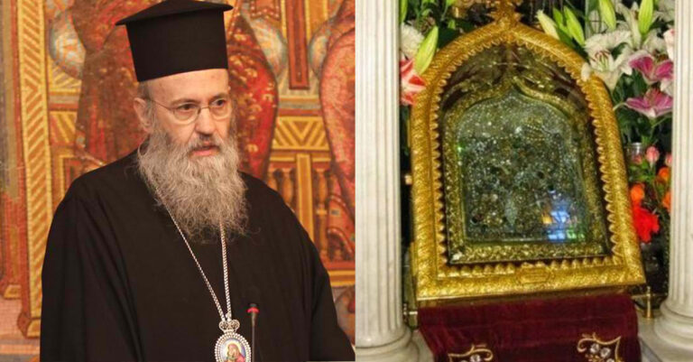 Μητροπολίτης Ναυπάκτου Ιερόθεος: «Η φράση «καλή Παναγιά» δεν στέκεται ούτε λεκτικά ούτε θεολογικά»
