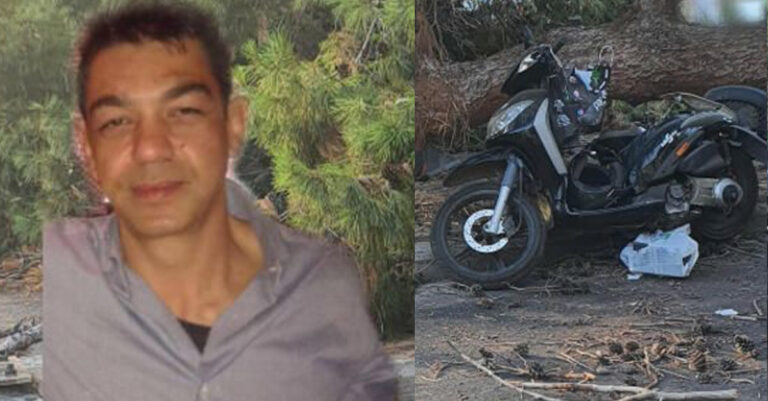 Αuτός είναι o Παναγιώτης που τον καταπλάκωσε δέντρο και σκοτώθηκε