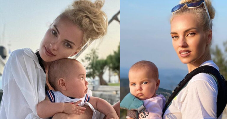«Αχ πόσο πολύ την αγαπάω» – Η τρυφερή φωτογραφία της Τζούλιας Νόβα με την κορούλα της