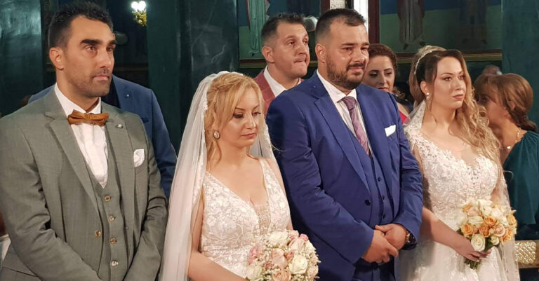 Διπλός γάμος: Αδερφές παντρεύτηκαν ταυτόχρονα δύο πρώτα ξαδέρφια στην Κοζάνη