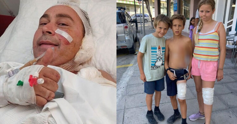 100 ράμματα στον 50χρονο που δέχθηκε επίθεση από αγέλη σκύλων – «Πάλεψα για να σώσω τα παιδιά μου»
