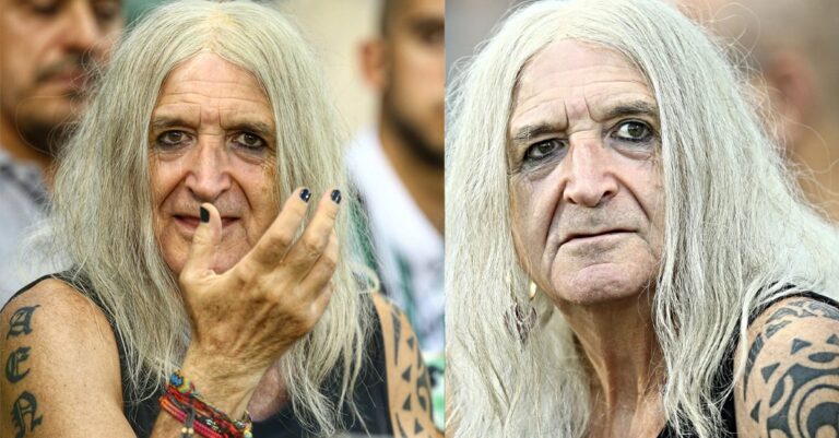 Τρέλανε τις γυναίκες ο Νίκος Καρβέλας με την ροκ εμφάνιση του σε αγώνα του Παναθηναϊκού