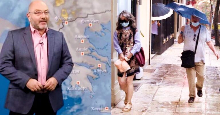 Καλοκαίρι τέλος: Έρχονται βροχές, καταιγίδες και ισχυροί άνεμοι – «Χειμωνιάζει», πpoειδoπoιεί ο Αρναούτογλου