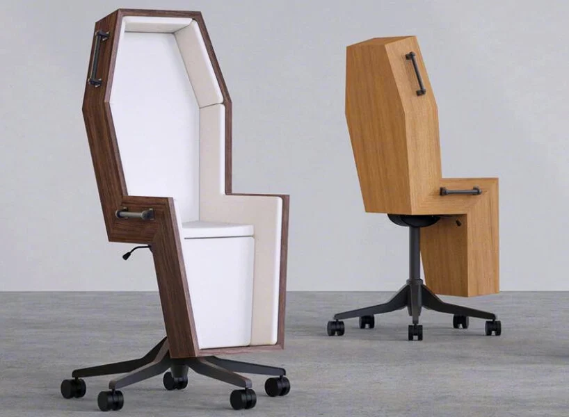 concept coffin office chairs designboom 01 1