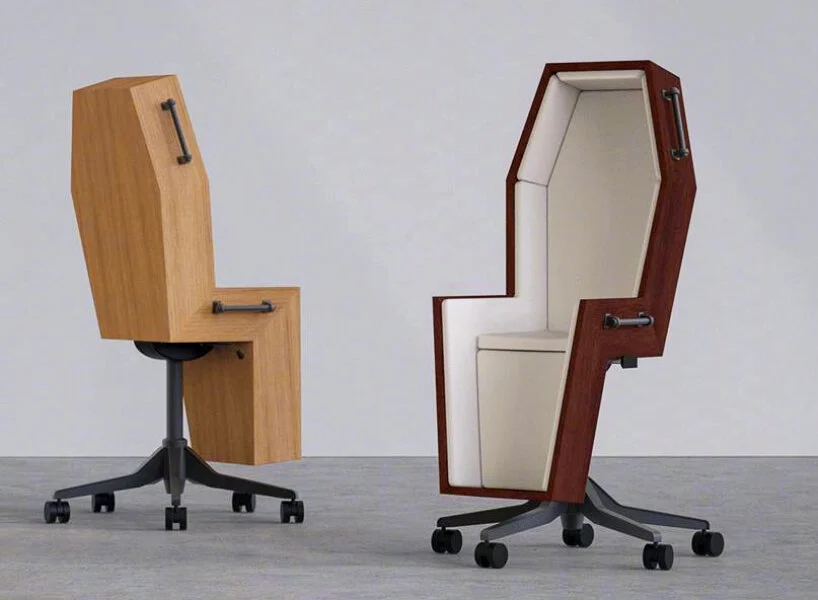 concept coffin office chairs designboom 02 1