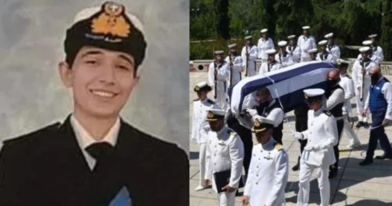 «Η θάλασσα τώρα είναι ήρεμη»: O Αρχηγός των Δοκίμων χαιρετά την Θάλεια, νύφη με μπομπονιέρες στην κηδεία της