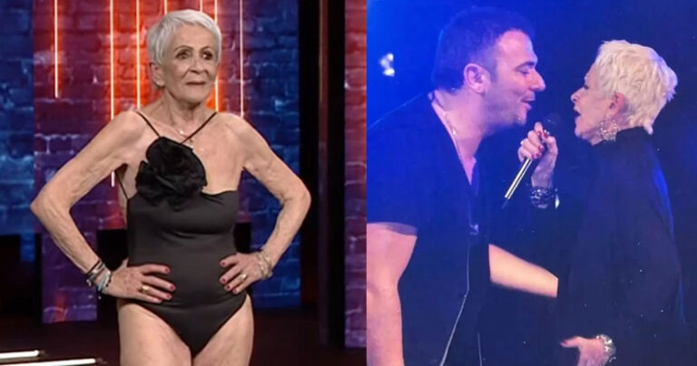 GNTM: Όταν η 79χρονη Τίτσα πήρε το μικρόφωνο από τον Αντώνη Ρέμο για να κάνει ντουέτο μαζί του