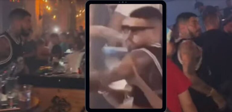 Snik: Νέο βίντεο από τον καβγά τον δείχνει τρέχει να κρυφτεί πίσω από τον κόσμο