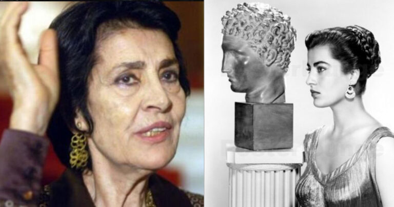 Πέθανε η «ζωντανή Καρυάτιδα» Ειρήνη Παππά