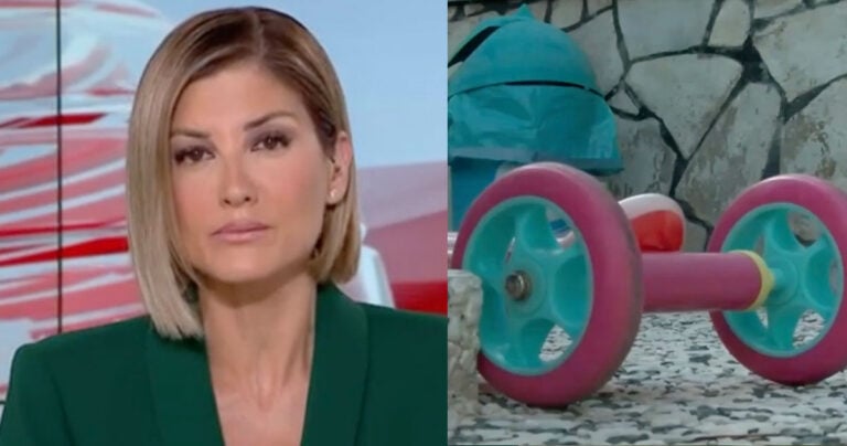 «Λύγισε» η Ράνια Τζίμα on air με τον θάνατο βρέφους από ηλεκτροπληξία στο Αλιβέρι