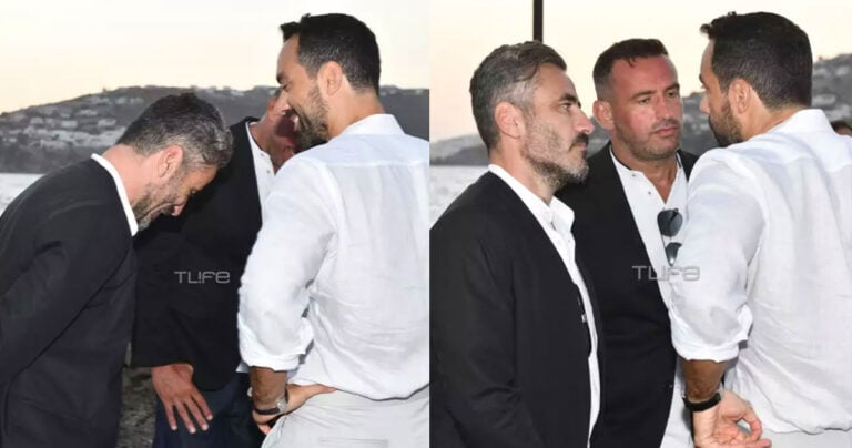 Γιώργος Μαυρίδης: Η εμφάνιση – έκπληξη στην βάφτιση των διδύμων του Σάκη Τανιμανίδη