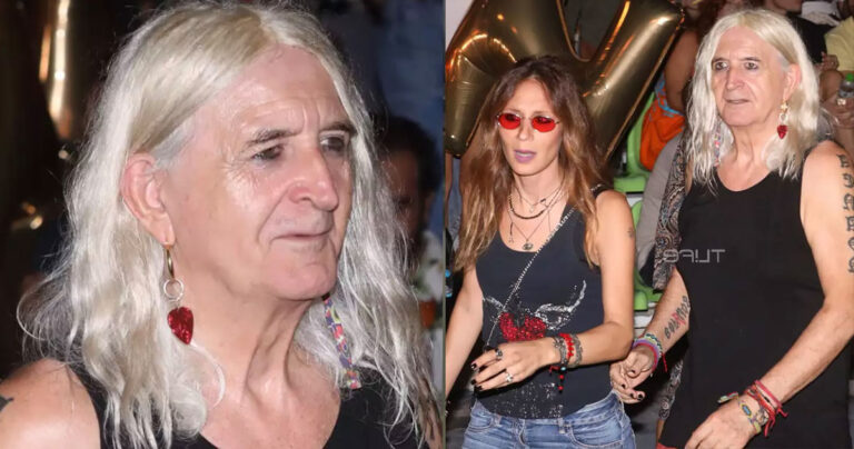 Ο Έλληνας Τζόνι Ντεπ: O Καρβέλας έκανε εμφάνιση με την κατά 40 χρόνια νεότερη σύντροφο του