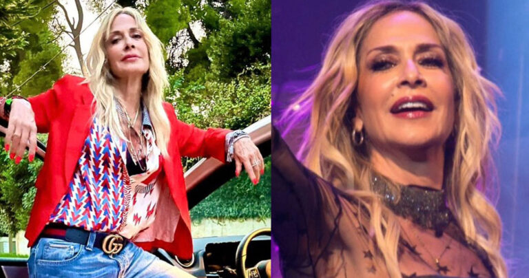 Τρεις 20αρες σε μια: Η Άννα Βίσση με μωβ μαγιό πιο φρέσκια και λαμπερή από ποτέ