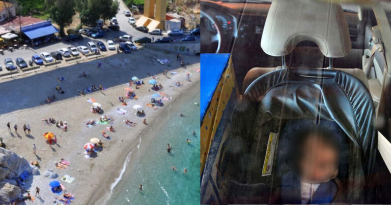 Κρήτη: Έσωσαν από θερμοπληξία μωρό που ξέχασε στο αμάξι πατέρας γιατί έκανε μπάνιο