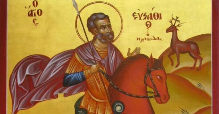Στάθης, Ευσταθία, Θεοπίστη: Πότε γιορτάζουν το 2022. Ποιος ήταν ο Άγιος Ευστάθιος, γιατί προστάτης κυνηγών, βιογραφία