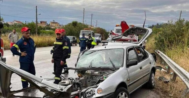 Σοκ στην Αμαλιάδα – Νεκρό ζευγάρι μετά από σύγκρουση με νταλίκα