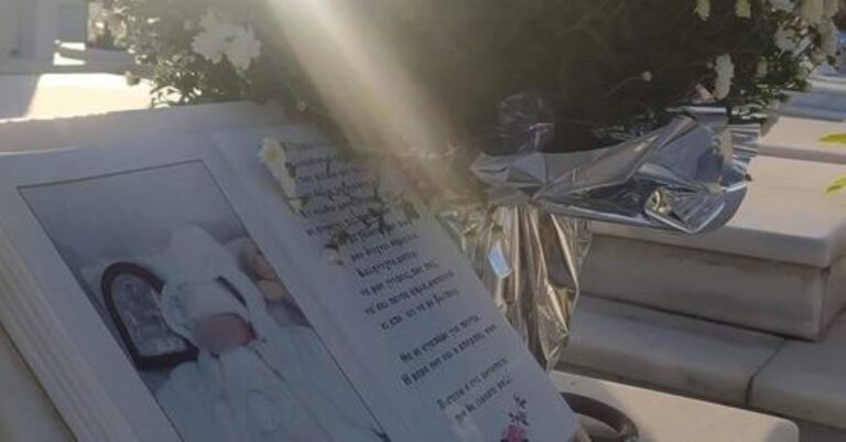 Σήμερα ανυπομονούσα να πάω στο μνήμα του Δημητράκη μου