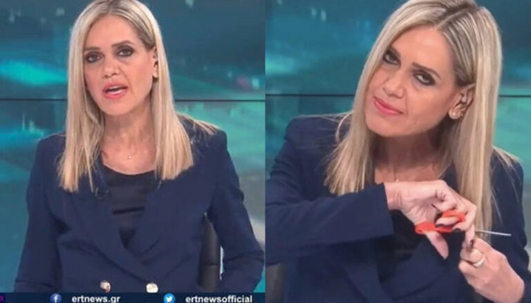 Σύνθια Σάπικα: Ποια είναι η παρουσιάστρια της ΕΡΤ που έκοψε τα μαλλιά της στον «αέρα» και έγινε viral