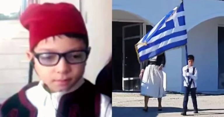 «Μας απείλησαν, φεύγουμε από το νησί»: Τα σπαρακτικά λόγια της μητέρας του μαθητή που έκανε παρέλαση μόνος του