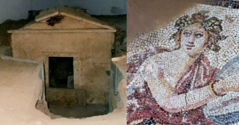 Θεσσαλονίκη: Μακεδονικός τάφος και ένα εκπληκτικό ψηφιδωτό βρέθηκαν τυχαία κάτω από πολυκατοικίες