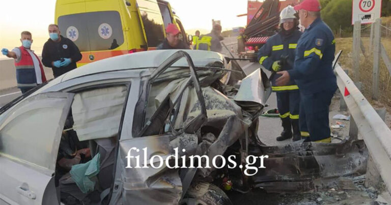Οικογενειακή τραγωδία: Νεκροί δύο γονείς και σοβαρά τραυματισμένη η κόρη σε φονική καραμπόλα
