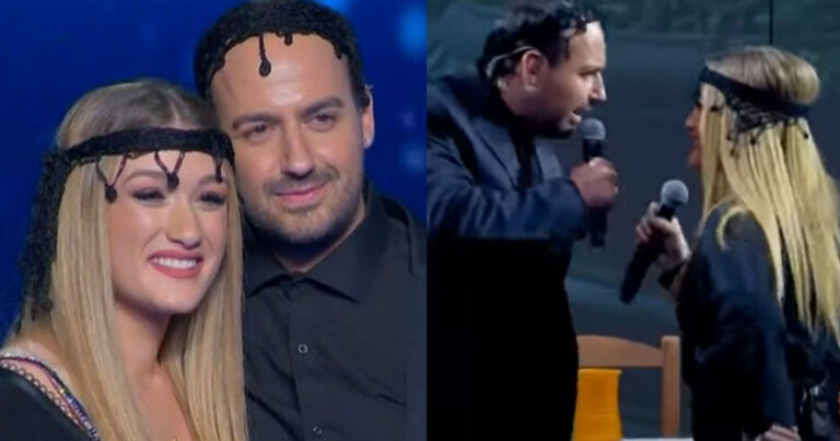 «Ντροπή σας! Είστε νούμερα!»- Έκραξαν τον Μαυρίκιο Μαυρικίου και την Ιλάειρα Ζήση γιατί «μεταμορφώθηκαν» σε Παπαμιχαήλ – Βουγιουκλάκη