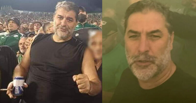 «Xίλιες φορές Ντέμη!» Ο Μπισμπίκης προκάλεσε χαμό με την «αντρική» του εμφάνιση στο γήπεδο