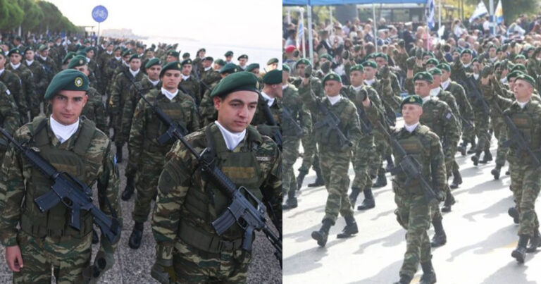 Θεσσαλονίκη: Καταδρομείς τραγουδούν το «Μακεδονία Ξακουστή» και ξεσηκώνουν τον κόσμο