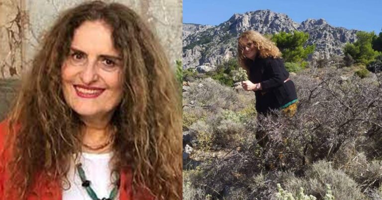 Σοφία Φιλιππίδου: Ταΐζει αδέσποτες γάτες και μαζεύει φασκόμηλο στην όμορφη Ιεράπετρα