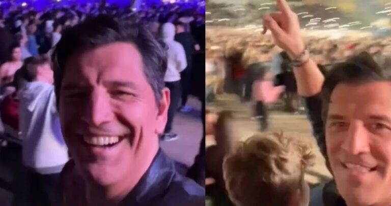 Διασκέδασαν με την ψυχή τους: Ο Ρουβάς με τον γιο του «τα έσπασαν» στη συναυλία του Αργυρού με τον 50 Cent