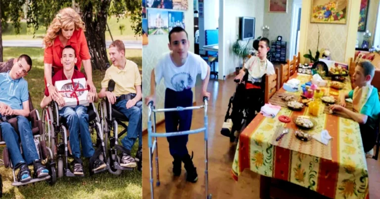 Ο άντρας της πέθανε, τα 3 παιδιά της γεννήθηκαν παράλυτα και στα 40 έγινε μητέρα, πατέρας και νοσοκόμα μαζί