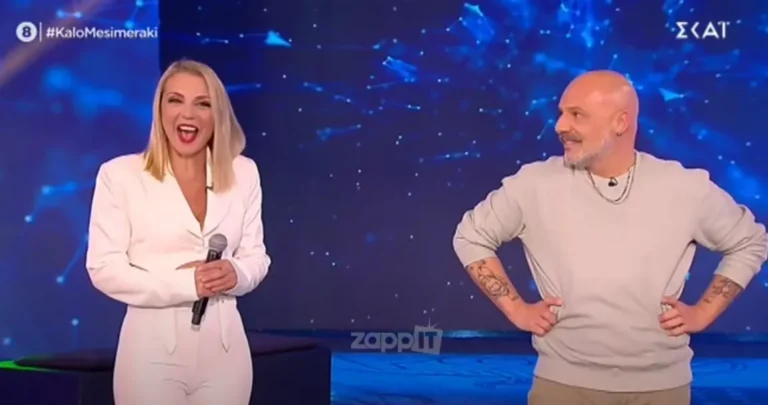 Άφωνος ο Μουτσινάς με την Ματίνα Νικολάου! Άφησε τη «Βάνια» και εμφανίστηκε πιο εντυπωσιακή από ποτέ