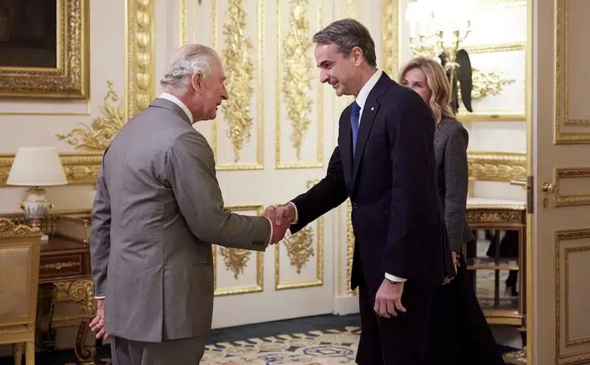 king charles mitsotakis1