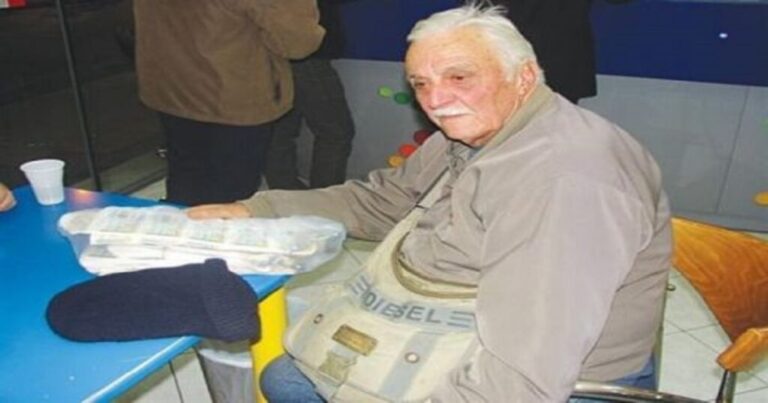 Ο πιο τίμιος Έλληνας λαχειοπώλης βρίσκεται στην Κρήτη και τον λένε Βασίλη 