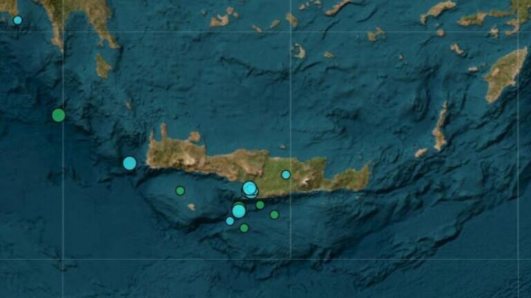 Ισχυρή σεισμική δόνηση 5,5 ρίχτερ ξύπνησε την Κρήτη