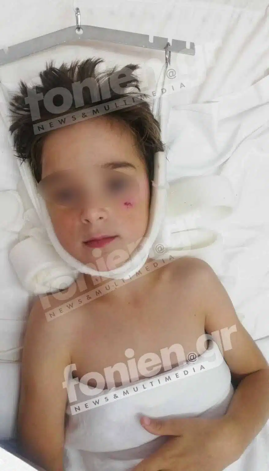ta katafere o mikros giorgos poy ton chtypise 10 fores to kriari vgike apo ti meth paidon