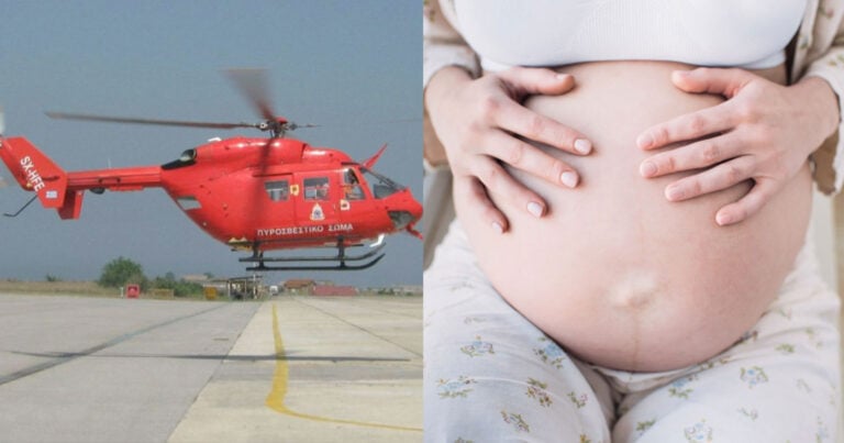 Στο ελικοδρόμιο των Παξών γέννησε 28χρονη τα δίδυμα αγοράκια της