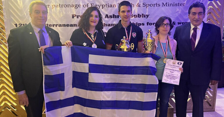 Σκάκι: Πρωταθλητές Μεσογείου ο Δημήτρης Αλεξάκης και η Χαριτωμένη Μαρκαντωνάκη!