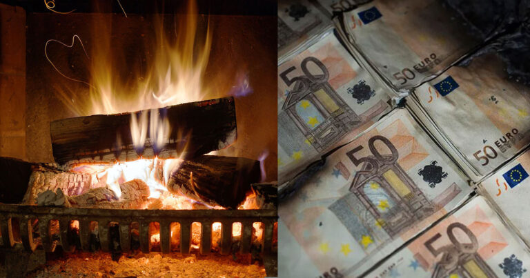 Aθήνα: Γυναίκα έκρυψε λεφτά στο τζάκι και δεν ενημέρωσε τον άντρα της – Στάχτη 13.000 ευρώ