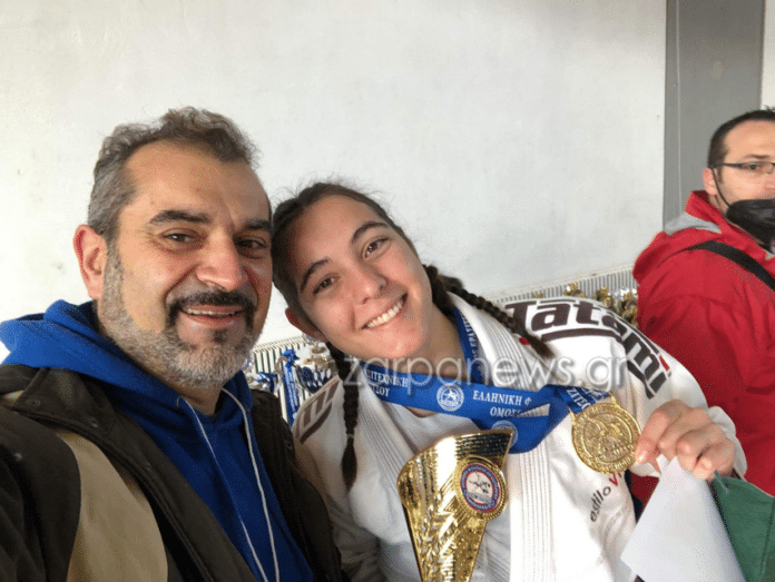 H Ασημένια Δραμηλάρη πέμπτη στον κόσμο στο ζίου ζίτσου