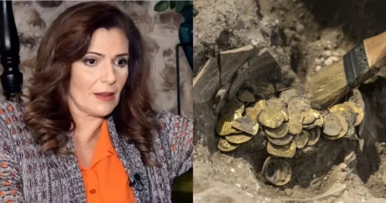 Ανεκτίμητος θησαυρός, περήφανη σύζυγος η Θεοδώρα Σιάρκου: «Ο άντρας μου έσκαψε και βρήκε 4.000 χρυσά νομίσματα»