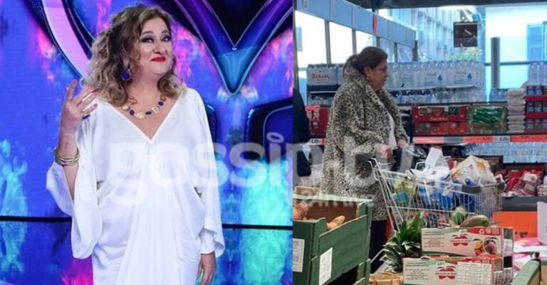 Ελισάβετ Κωνσταντινίδου: Με λεοπάρ γούνα και χωρίς ίχνος μακιγιάζ για τα τελευταία ψώνια της χρονιάς