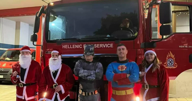 Στο Βενιζέλειο… ο Μπάτμαν, ο Σούπερμαν και οι αγιοβασίληδες με τα δώρα τους!