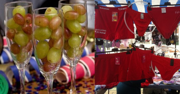 Τα έθιμα της Πρωτοχρονιάς που «εξασφαλίζουν» καλή τύχη: Από τα 12 σταφύλια μέχρι τα κόκκινα εσώρουχα