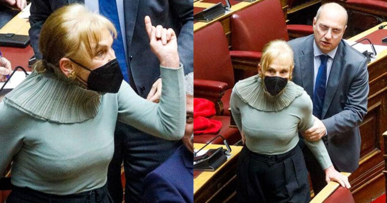 Επεισόδιο στη Βουλή: Εκτός ελέγχου η Φωτεινή Πιπιλή με τον ΣΥΡΙΖΑ