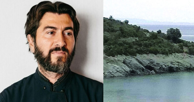 Σάλος με τις φωτογραφίες του Πατέρα Αντώνιου να κάνει μπάνιο με παιδιά σε ερημική παραλία