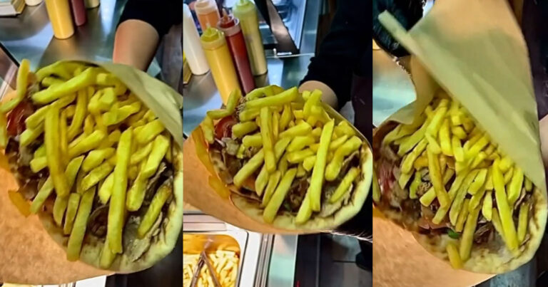 Τρίπιτο και «τούμπανο»: Όλοι τρέχουν στη Δράμα να δοκιμάσουν το μεγαλύτερο πιτόγυρο στην Ελλάδα