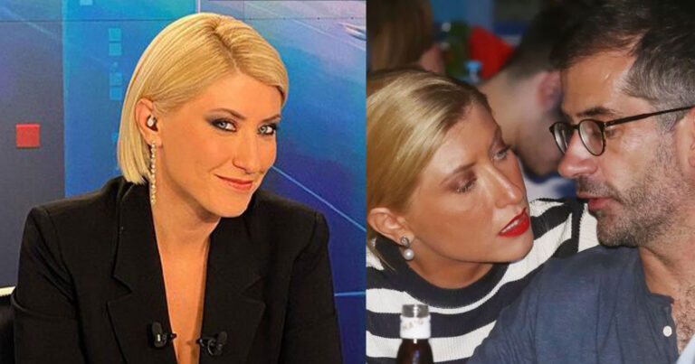 Λάμπει από ευτυχία: Η Σία Κοσιώνη ποζάρει χαμογελαστή πάνω σε καρουζέλ