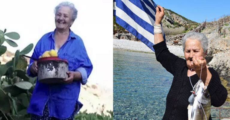 Κίναρος – κυρά Ρηνιώ: «Δεν με φοβίζουν τα τουρκικά αεροπλάνα – Μόνη μου θα είμαι τα Χριστούγεννα»