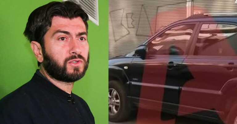 Tελικά δεν είναι… Porsche: Αυτό είναι το μαύρο τζιπ του πατέρα Αντώνιου